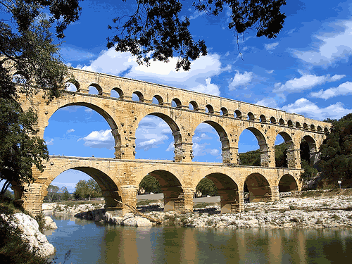 The_Pont_du_Gard_Roman_Aque